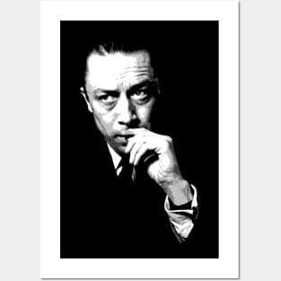 Albert Camus - Simple Design Posters and Art